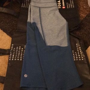 Lululemon mesh carpi legginess